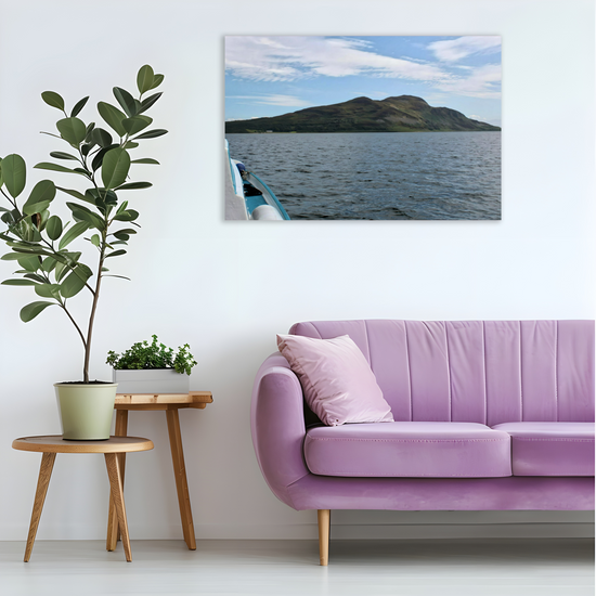 Canvas Art.  Scottish Landscapes & Seascapes. Holy Isle. Firth of Clyde. Isle of Arran. Scotland.