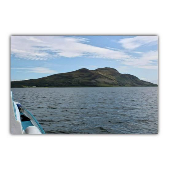 Canvas Art.  Scottish Landscapes & Seascapes. Holy Isle. Firth of Clyde. Isle of Arran. Scotland.
