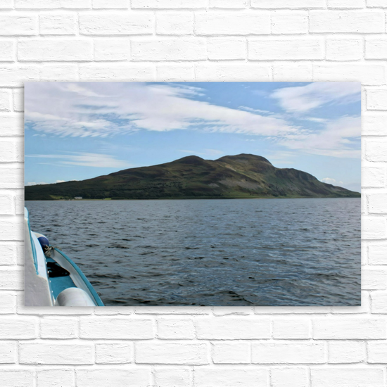 Canvas Art.  Scottish Landscapes & Seascapes. Holy Isle. Firth of Clyde. Isle of Arran. Scotland.