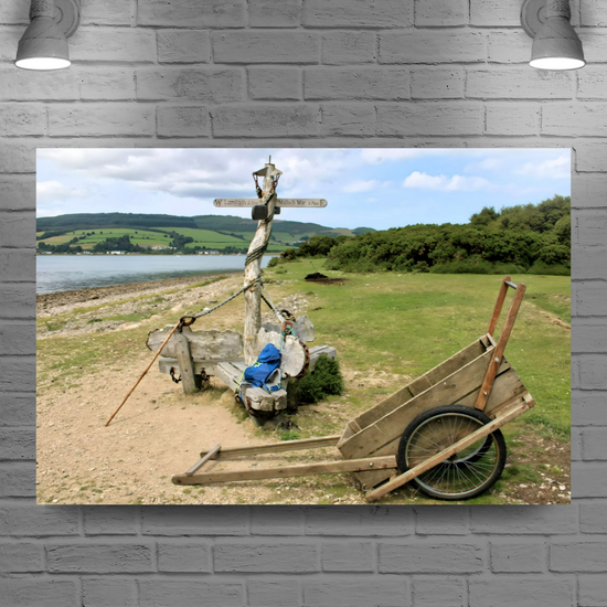 Canvas Art. Scottish Landscapes & Seascapes. Holy Isle. Firth of Clyde. Isle of Arran. Scotland.