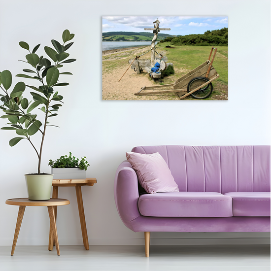 Canvas Art. Scottish Landscapes & Seascapes. Holy Isle. Firth of Clyde. Isle of Arran. Scotland.