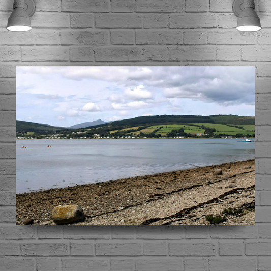Canvas Art. Scottish Landscapes & Seascapes. Holy Isle. Firth of Clyde. Isle of Arran. Scotland.
