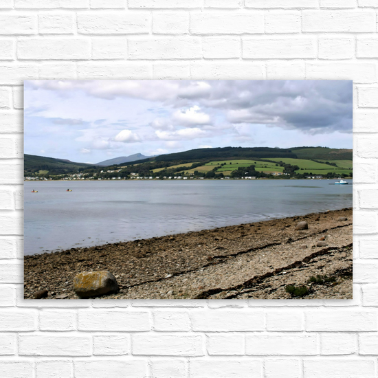 Canvas Art. Scottish Landscapes & Seascapes. Holy Isle. Firth of Clyde. Isle of Arran. Scotland.