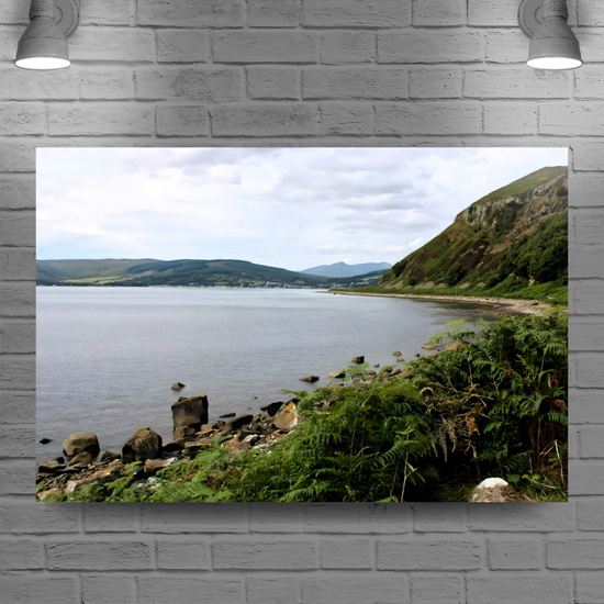 Canvas Art. Scottish Landscapes & Seascapes. Holy Isle. Firth of Clyde. Isle of Arran. Scotland.