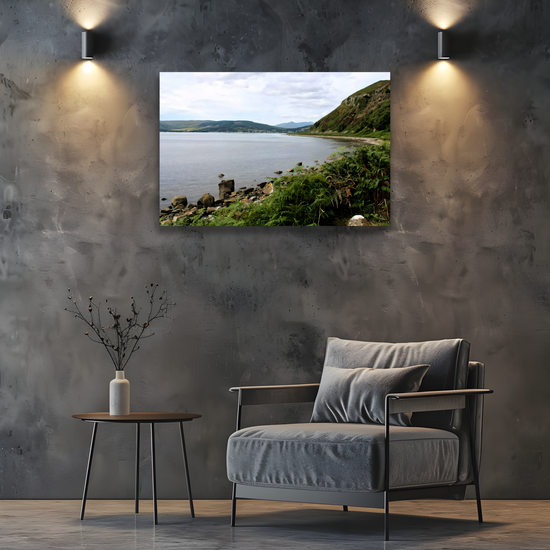 Canvas Art. Scottish Landscapes & Seascapes. Holy Isle. Firth of Clyde. Isle of Arran. Scotland.