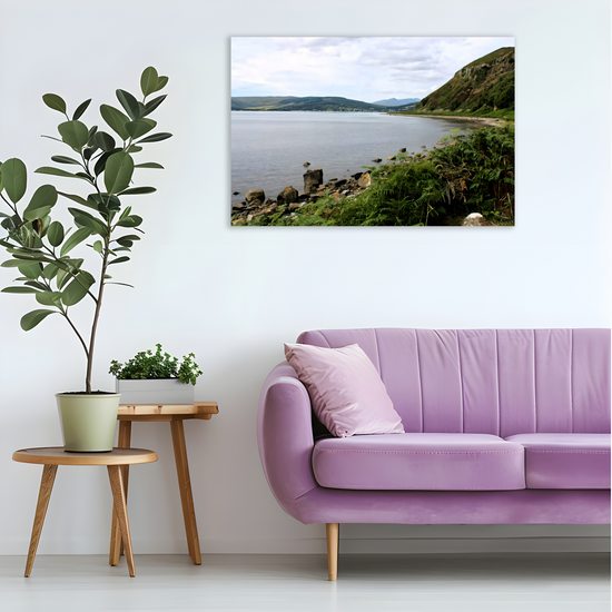 Canvas Art. Scottish Landscapes & Seascapes. Holy Isle. Firth of Clyde. Isle of Arran. Scotland.