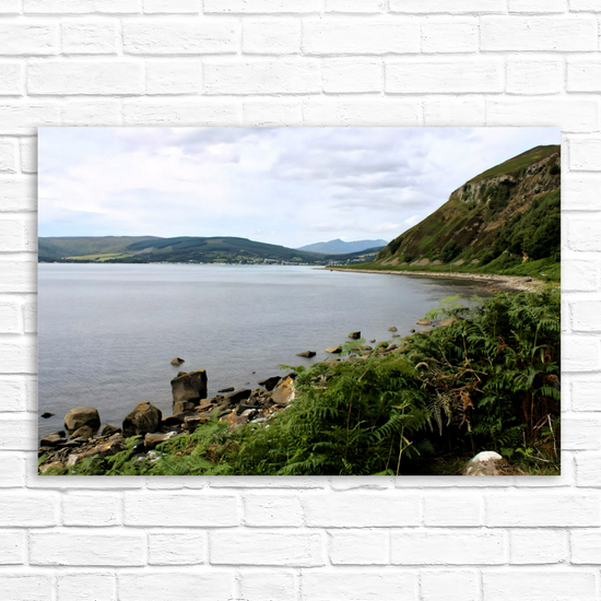 Canvas Art. Scottish Landscapes & Seascapes. Holy Isle. Firth of Clyde. Isle of Arran. Scotland.