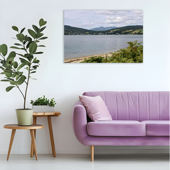 Canvas Art. Scottish Landscapes & Seascapes. Holy Isle. Firth of Clyde. Isle of Arran. Scotland.