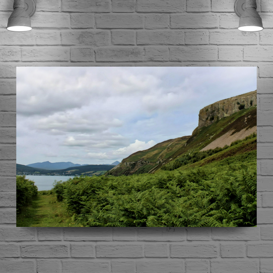 Canvas Art. Scottish Landscapes & Seascapes. Holy Isle. Firth of Clyde. Isle of Arran. Scotland.