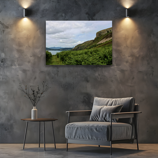 Canvas Art. Scottish Landscapes & Seascapes. Holy Isle. Firth of Clyde. Isle of Arran. Scotland.