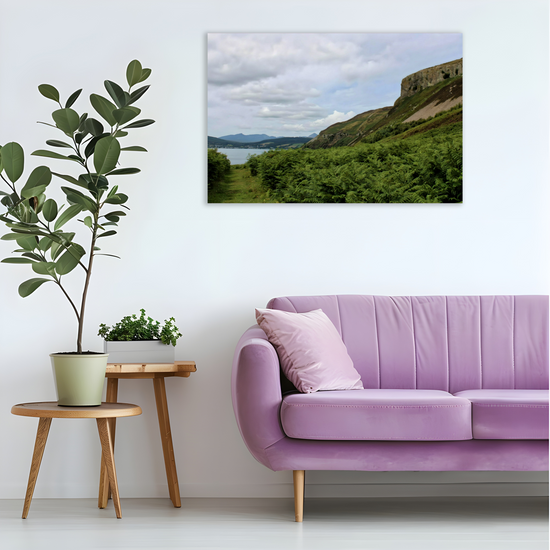 Canvas Art. Scottish Landscapes & Seascapes. Holy Isle. Firth of Clyde. Isle of Arran. Scotland.