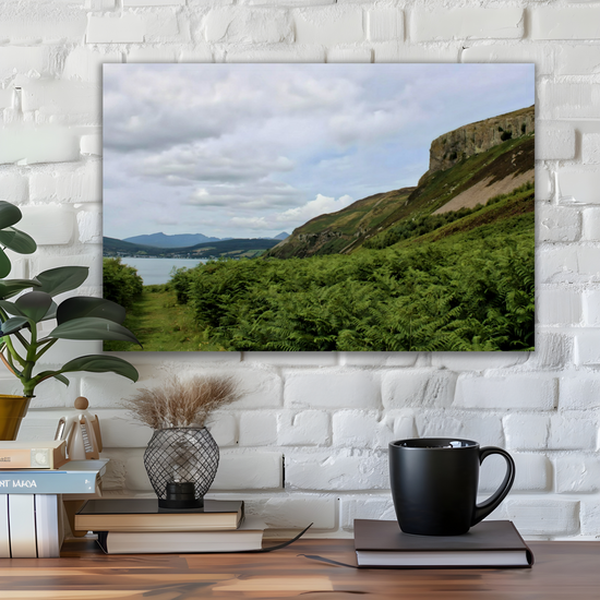 Canvas Art. Scottish Landscapes & Seascapes. Holy Isle. Firth of Clyde. Isle of Arran. Scotland.