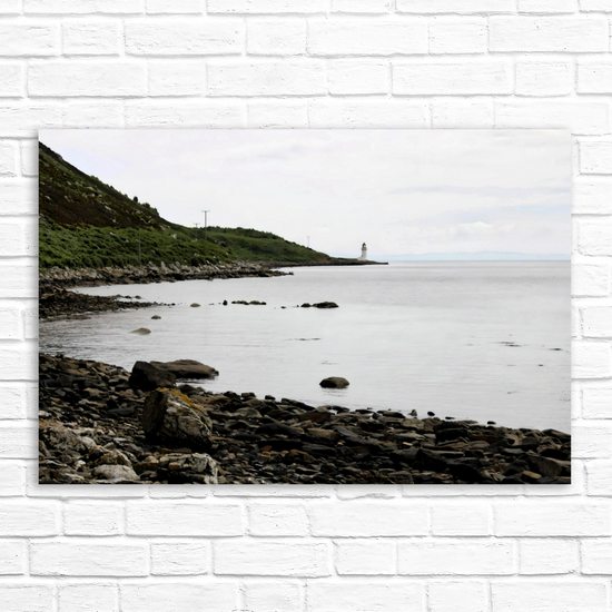 Canvas Art. Scottish Landscapes & Seascapes. Holy Isle. Firth of Clyde. Isle of Arran. Scotland.