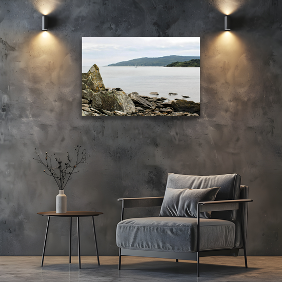 Canvas Art. Scottish Landscapes & Seascapes. Holy Isle. Firth of Clyde. Isle of Arran. Scotland.