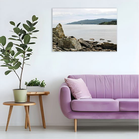 Canvas Art. Scottish Landscapes & Seascapes. Holy Isle. Firth of Clyde. Isle of Arran. Scotland.