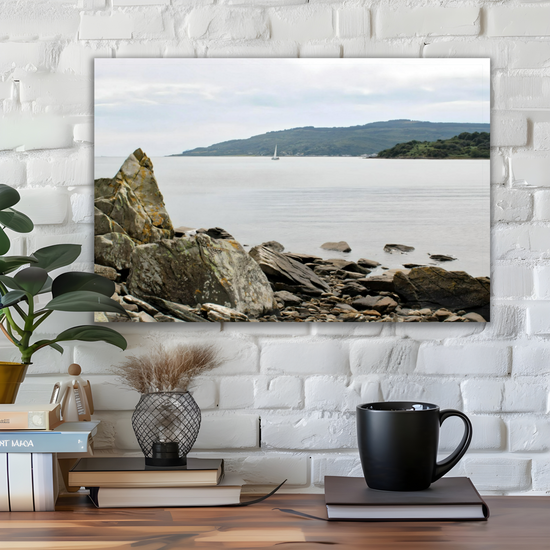 Canvas Art. Scottish Landscapes & Seascapes. Holy Isle. Firth of Clyde. Isle of Arran. Scotland.