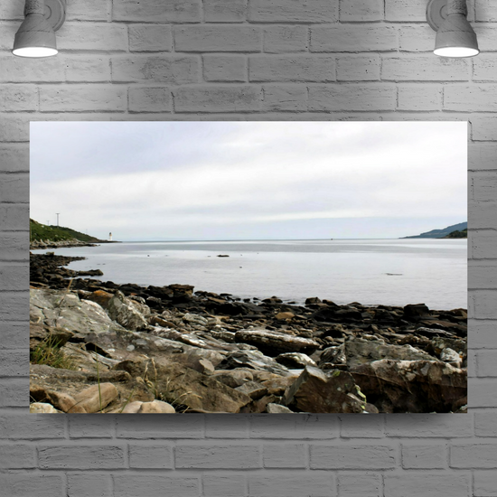 Canvas Art. Scottish Landscapes & Seascapes. Holy Isle. Firth of Clyde. Isle of Arran. Scotland.
