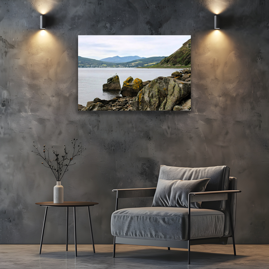 Canvas Art. Scottish Landscapes & Seascapes. Holy Isle. Firth of Clyde. Isle of Arran. Scotland.