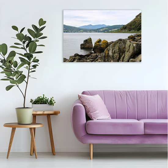 Canvas Art. Scottish Landscapes & Seascapes. Holy Isle. Firth of Clyde. Isle of Arran. Scotland.