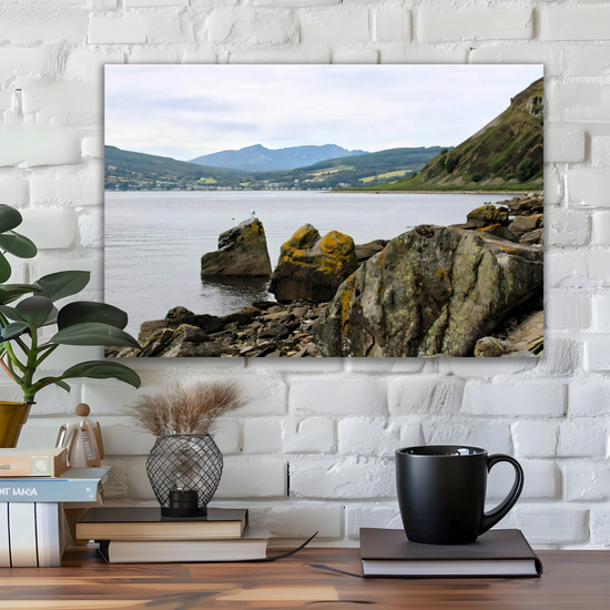 Canvas Art. Scottish Landscapes & Seascapes. Holy Isle. Firth of Clyde. Isle of Arran. Scotland.