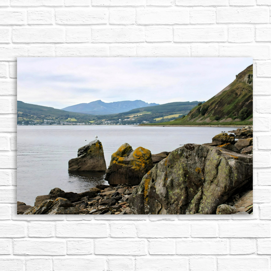 Canvas Art. Scottish Landscapes & Seascapes. Holy Isle. Firth of Clyde. Isle of Arran. Scotland.