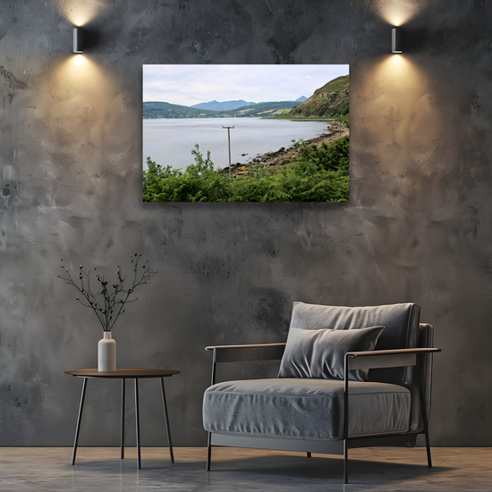 Canvas Art. Scottish Landscapes & Seascapes. Holy Isle. Firth of Clyde. Isle of Arran. Scotland.