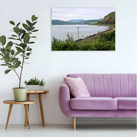 Canvas Art. Scottish Landscapes & Seascapes. Holy Isle. Firth of Clyde. Isle of Arran. Scotland.