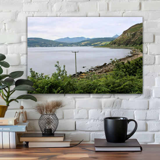 Canvas Art. Scottish Landscapes & Seascapes. Holy Isle. Firth of Clyde. Isle of Arran. Scotland.