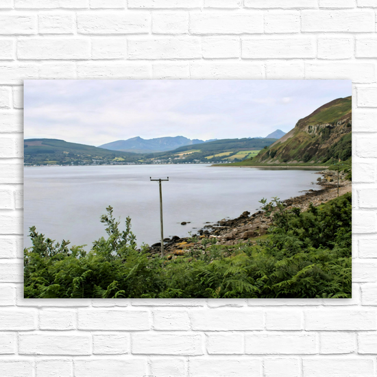 Canvas Art. Scottish Landscapes & Seascapes. Holy Isle. Firth of Clyde. Isle of Arran. Scotland.