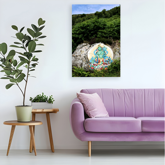 Canvas Art. Scottish Landscapes & Art. Holy Isle. Firth of Clyde. Isle of Arran. Scotland.