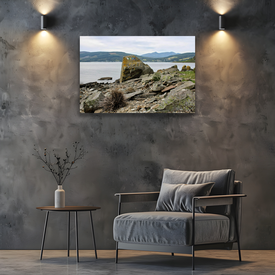 Canvas Art. Scottish Landscapes & Seascapes. Holy Isle. Firth of Clyde. Isle of Arran. Scotland.