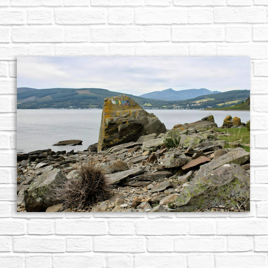 Canvas Art. Scottish Landscapes & Seascapes. Holy Isle. Firth of Clyde. Isle of Arran. Scotland.