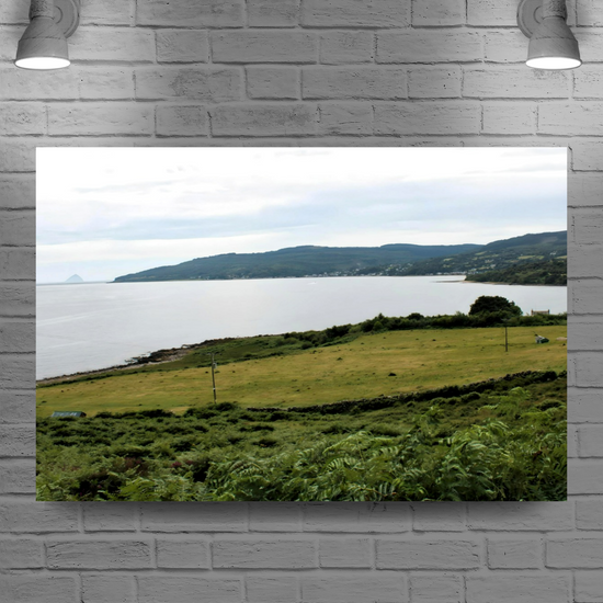 Canvas Art. Scottish Landscapes & Seascapes. Holy Isle. Firth of Clyde. Isle of Arran. Scotland.