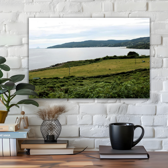 Canvas Art. Scottish Landscapes & Seascapes. Holy Isle. Firth of Clyde. Isle of Arran. Scotland.