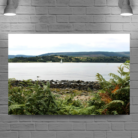 Canvas Art. Scottish Landscapes & Seascapes. Holy Isle. Firth of Clyde. Isle of Arran. Scotland.