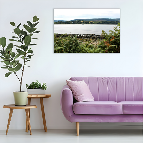 Canvas Art. Scottish Landscapes & Seascapes. Holy Isle. Firth of Clyde. Isle of Arran. Scotland.