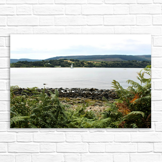 Canvas Art. Scottish Landscapes & Seascapes. Holy Isle. Firth of Clyde. Isle of Arran. Scotland.