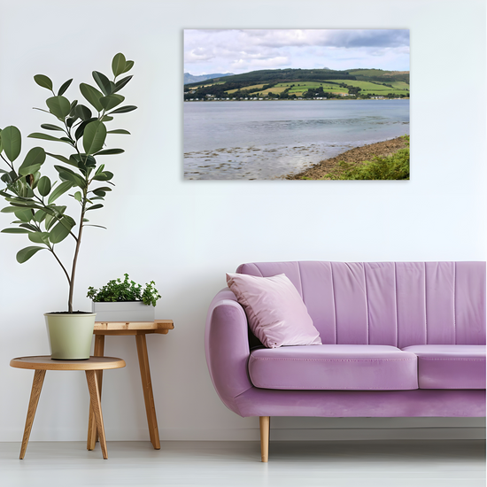 Canvas Art. Scottish Landscapes & Seascapes. Holy Isle. Firth of Clyde. Isle of Arran. Scotland.