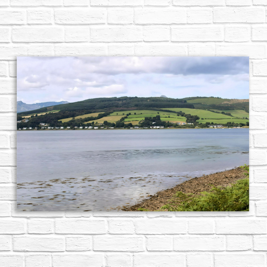 Canvas Art. Scottish Landscapes & Seascapes. Holy Isle. Firth of Clyde. Isle of Arran. Scotland.