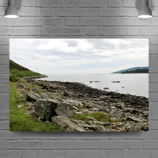 Canvas Art. Scottish Landscapes & Seascapes. Holy Isle. Firth of Clyde. Isle of Arran. Scotland.