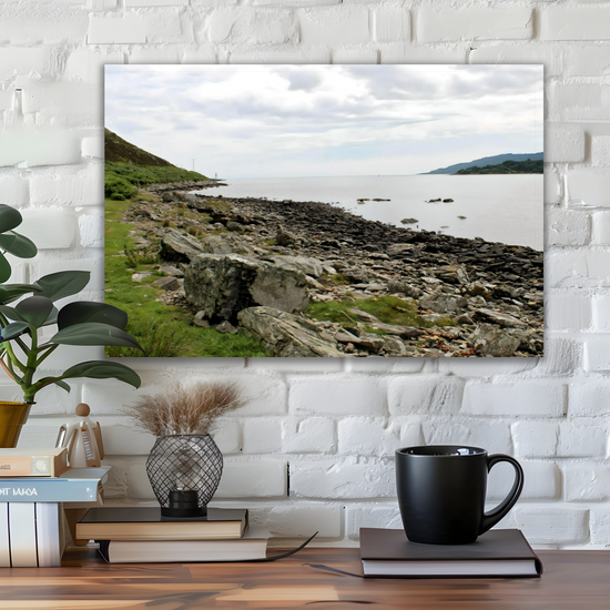 Canvas Art. Scottish Landscapes & Seascapes. Holy Isle. Firth of Clyde. Isle of Arran. Scotland.