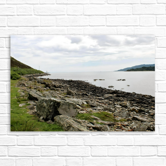 Canvas Art. Scottish Landscapes & Seascapes. Holy Isle. Firth of Clyde. Isle of Arran. Scotland.