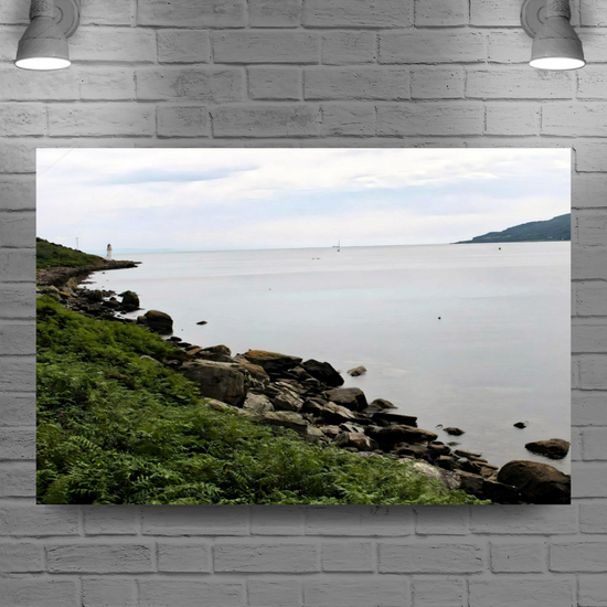 Canvas Art. Scottish Landscapes & Seascapes. Holy Isle. Firth of Clyde. Isle of Arran. Scotland.