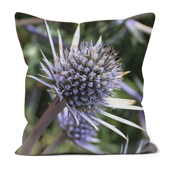 Canvas Art. Luxury Handmade Double Sided Poly Linen Cushions. Brodick Castle Gardens. Isle of Arran. Scotland.