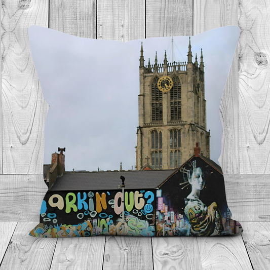 Canvas Art. Luxury Handmade Double Sided Poly Linen Cushions. Hull & Bridlington. East Riding of Yorkshire. England.