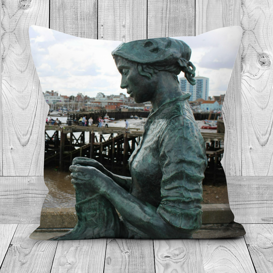 Canvas Art. Luxury Handmade Double Sided Poly Linen Cushions. Hull & Bridlington. East Riding of Yorkshire. England.
