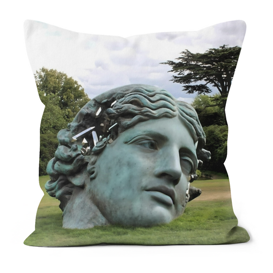 Canvas Art. Luxury Handmade Double Sided Poly Linen Cushions. Yorkshire Sculpture Park. Wakefield. West Yorkshire. England.