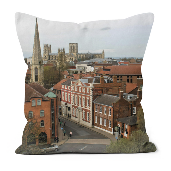 Canvas Art. Luxury Handmade Double Sided Poly Linen Cushions. York. North Yorkshire. England.