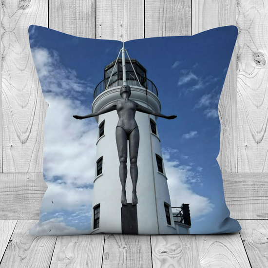 Canvas Art. Luxury Handmade Double Sided Poly Linen Cushions. Scarborough & Whitby. North Yorkshire. England.