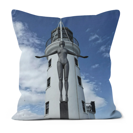 Canvas Art. Luxury Handmade Double Sided Poly Linen Cushions. Scarborough & Whitby. North Yorkshire. England.